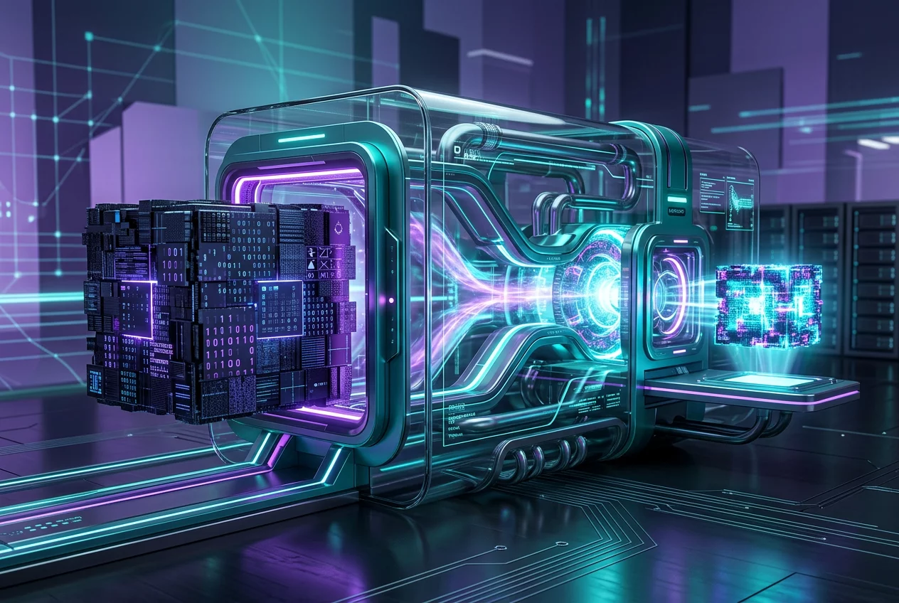 Intelligent Large File Compression